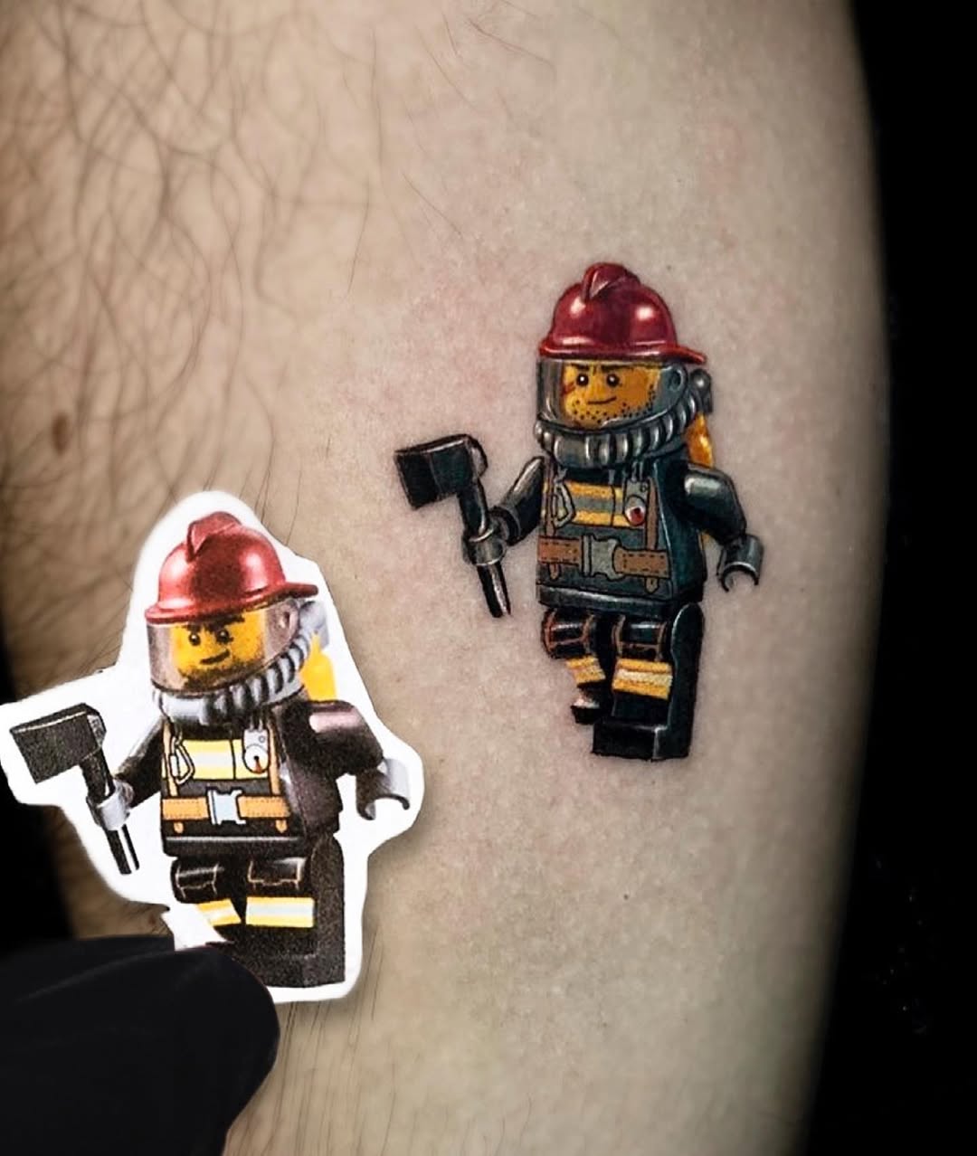 lego tattoo