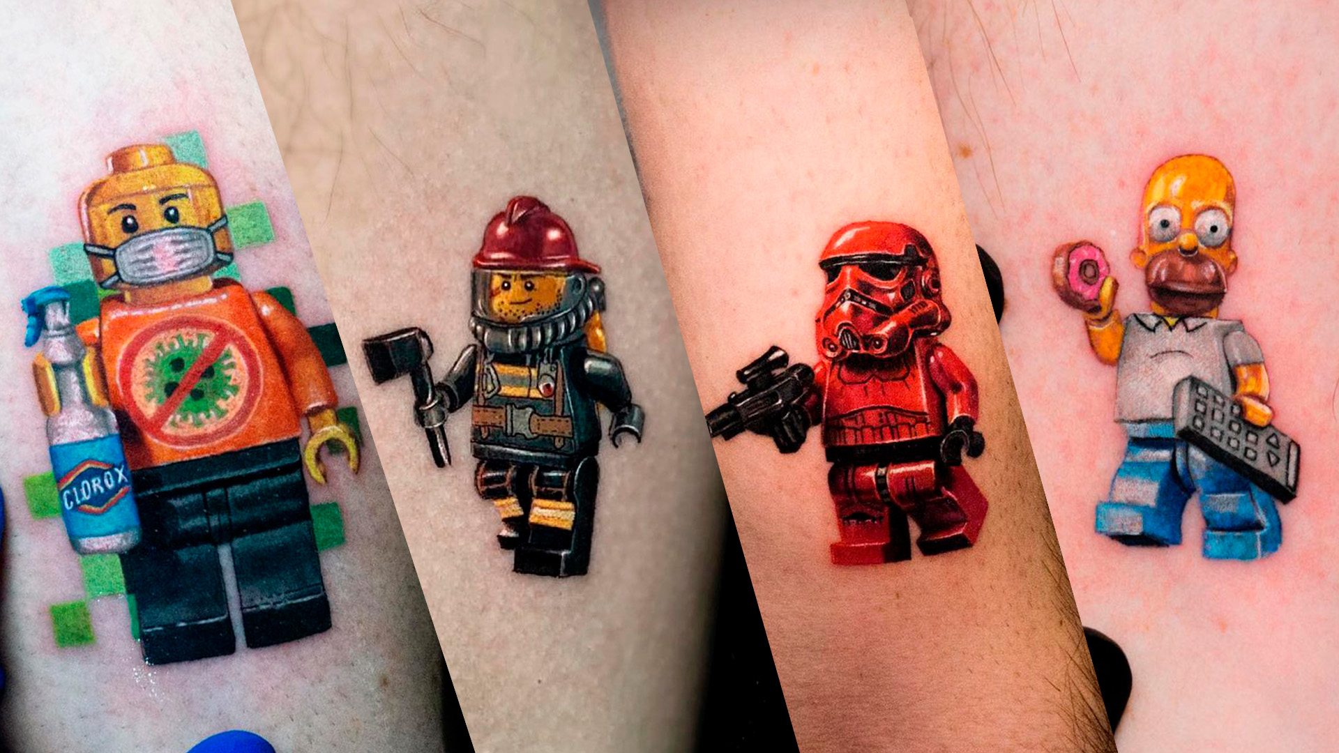 lego tattoos